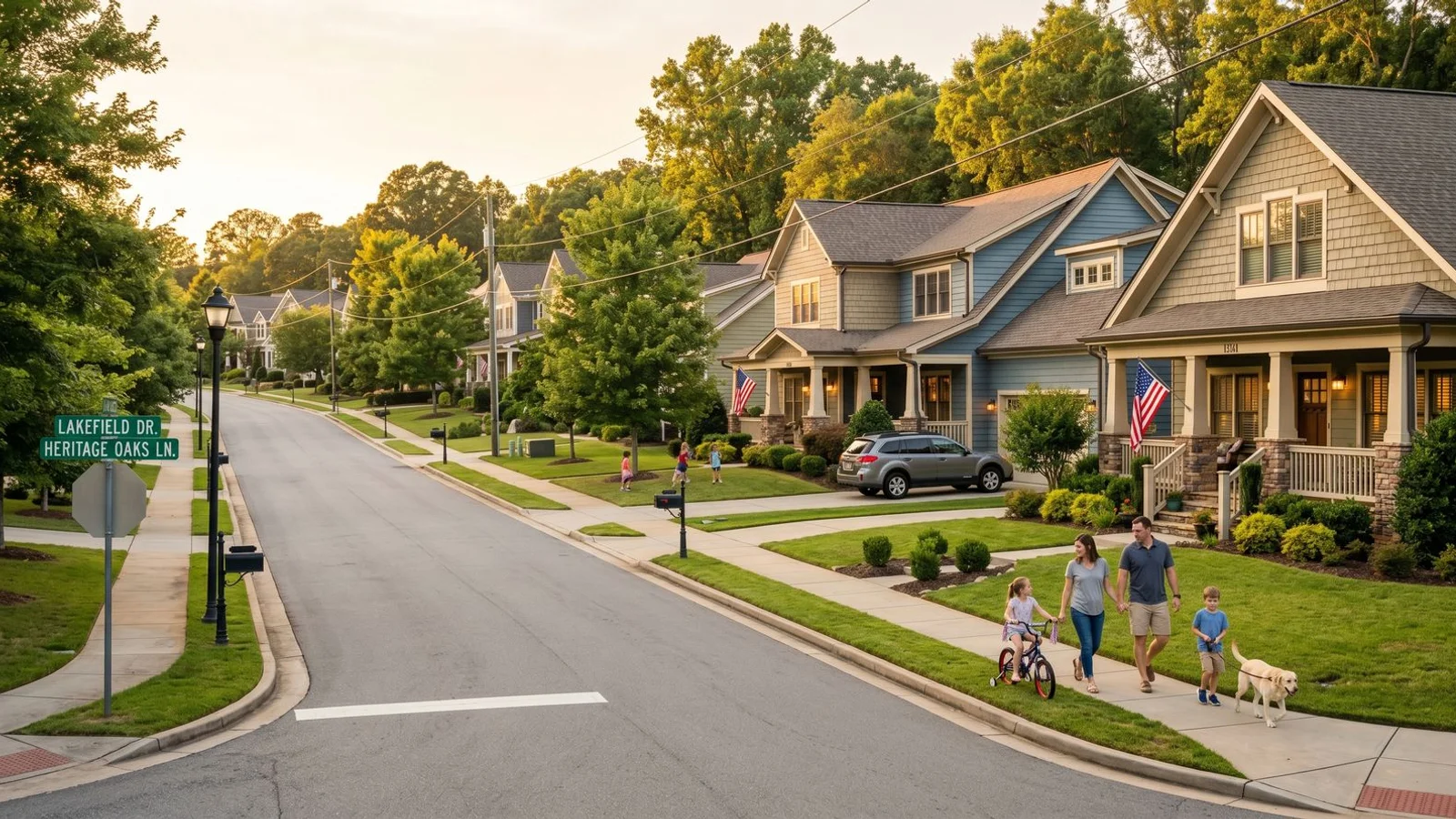 Editorial lifestyle photograph of Fort Mill, SC