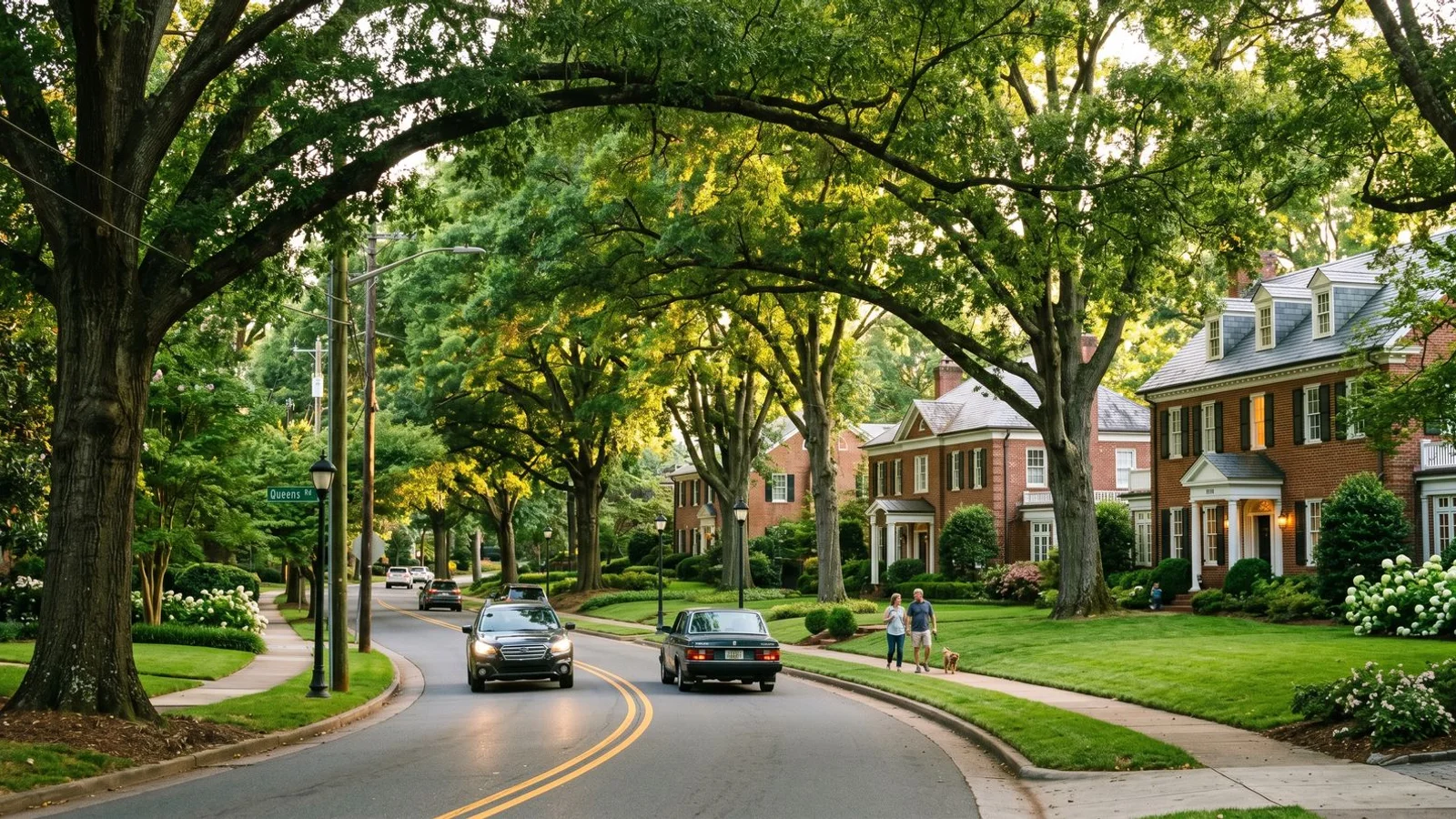 Editorial lifestyle photograph of Myers Park